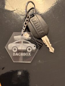 Schlüsselanhänger Dachbox